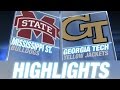 Mississippi State vs Georgia Tech | 2014 ACC.