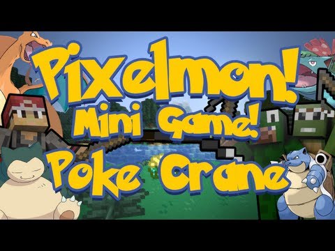 Pixelmon Mini-Game Marathon! Poke Crane (LUCKY FLINGER UPPER DIPPER)! w/LittleLizardGaming