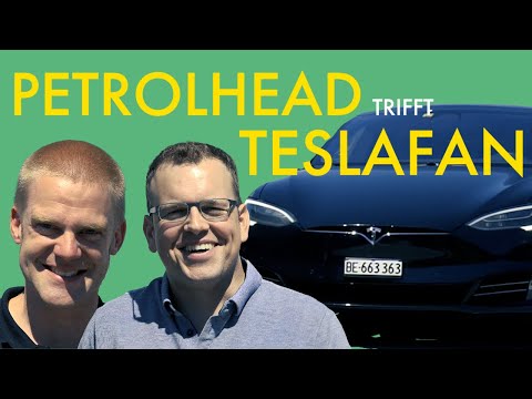 Teslafan trifft auf Verbrennerfan.