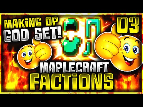 "MAKING OP GOD SET" - Minecraft Factions Server Let's Play - Ep.3 (Minecraft Raiding) (Season 3)