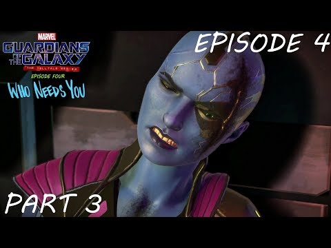 MARVEL'S GUARDIANS OF THE GALAXY: TELLTALE Episode 4 Walkthrough Gameplay Part 3 - Nebula (PS4)