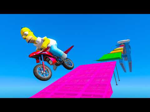 THE MOST EXTREME MEGA RAMP IN GTA 5 ONLINE