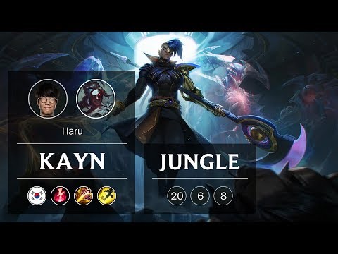 Kayn Jungle vs Elise - KR Grandmaster Patch 9.3