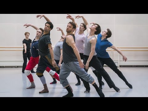 The Royal Ballet rehearse Sidi Larbi Cherkaoui's Medusa