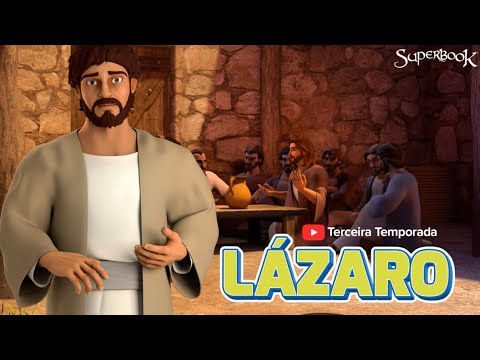 Superbook Português |Lázaro  | Temporada 3 Episódio 10 | (Versão Oficial em HD)