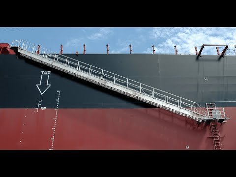 Pilot ladder Rigging Procedure , Pilot Boarding requirements , Combination ladder