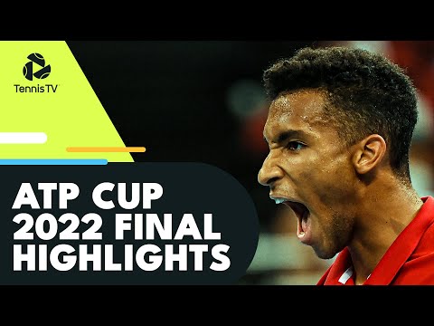 SPAIN vs CANADA For The Title! | ATP Cup 2022 Final Highlights
