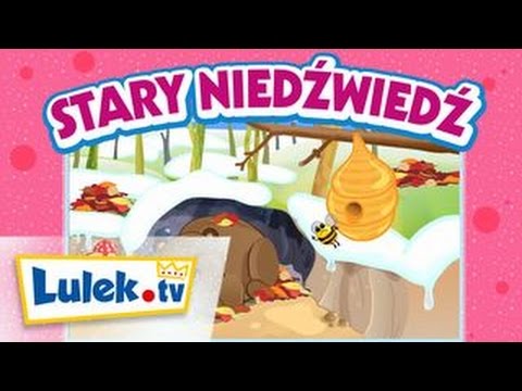 Stary niedźwiedź mocno śpi. Piosenki dla dzieci. Lulek.tv