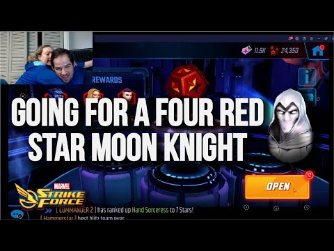 Moon Knight Red Star Orb Opening I Marvel Strike Force