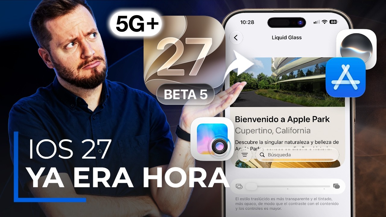 iOS 27 beta 5: MÁS DE 15 CAMBIOS (algunos MUY necesarios)