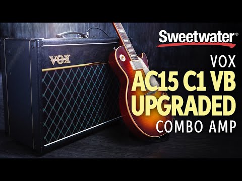 Vox AC15C1VB 1x12" 15-watt Tube Combo Amp Vintage Black Limited Edition image 5