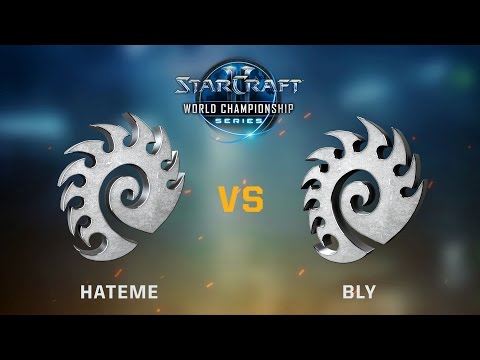 StarCraft 2 - HateMe vs. Bly (ZvZ) - Ro32 - WCS Austin Challenger EU Qualifier #1