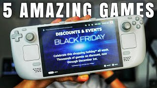 5 Must-Buy Black Friday Deals for Steam Deck