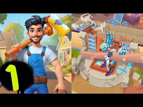 🔨 Renovation Day: House Makeover #1 | No Commentary Android Gameplay Walkthrough