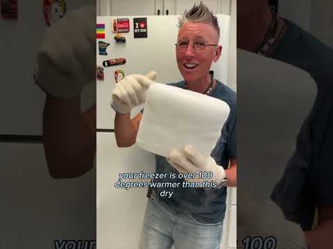 You can’t store dry ice in your freezer 🥶 🎃 #halloweenwithshorts