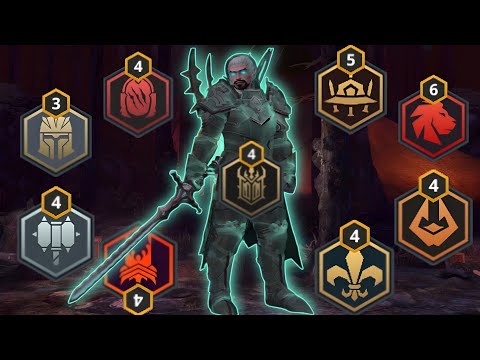 Shadow fight 3: Legion Sets vs Distorted goro (kotl) dragon lesson event