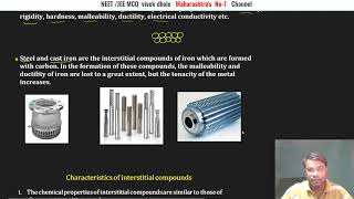 Interstitial  compounds      d & f  Block elements