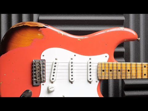 Thick Blues Groove Guitar Backing Track Jam in A Minor
