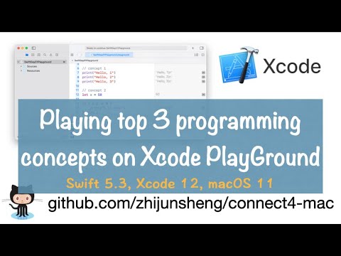 macOS Cocoa 033: Playing top 3 programming concepts on Xcode PlayGround