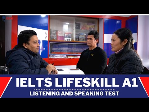 IELTS Life Skills A1 Test (Listening & Speaking) || BBC GLOBAL EDUCATION