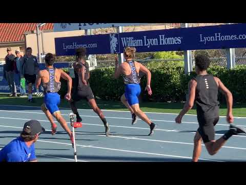 Servite Dual Meet 200m 2019 | SMCHS Track & Field