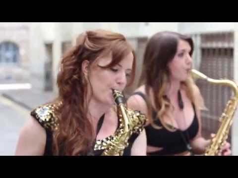 Down by Riverside - female saxophone quartet London hire.