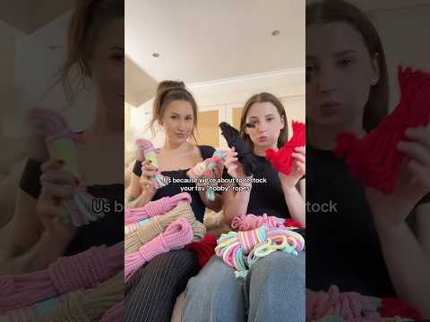 We’re just girls, we just wanna be tied up and called beautiful #shortvideo #rope #restock #spicy