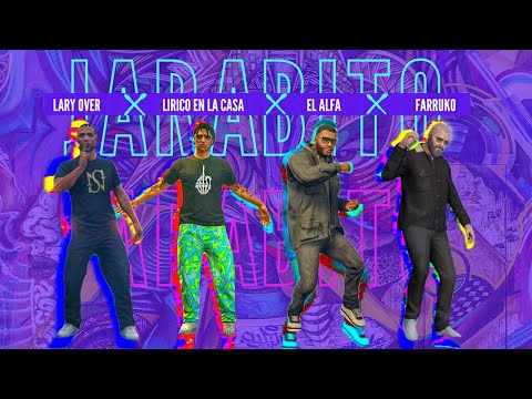 Jarabito🧪 - Lary Over, Farruko, El Alfa y Lirico En La Casa - ( GTA V VERSION- Carspool_Hypers)