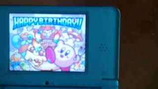 Kirby Squeak Squad celebrates my B-Day! :D