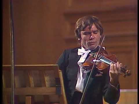 Viktor Tretyakov - Brahms Scherzo & Beethoven Violin Sonata no. 7 - video 1980
