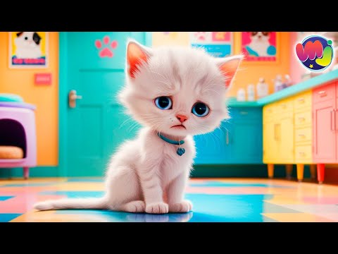 🐱  CARICATURAS de ANIMALES  🐶 GATITOS y PERRITOS de COLORES