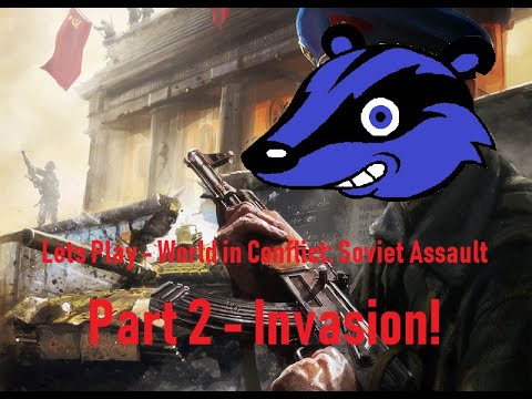 Let's Play: "World In Conflict: Soviet Assault" (Part 2) - Invasion!