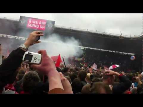 SOUTHAMPTON PROMOTION PITCH INVASION (28/04/2012)