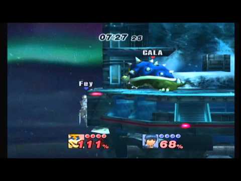 Calabrel (Bowser) vs Fey (Marth) - Project M 3.5