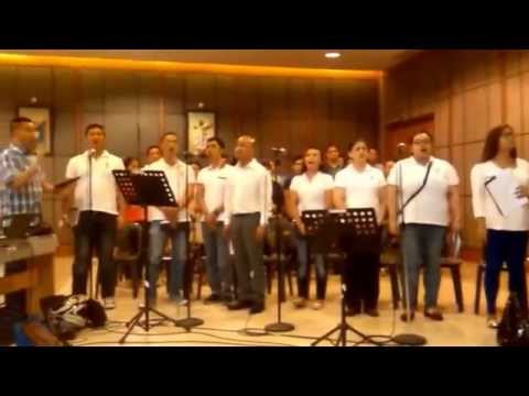 The Lord Liveth by Jerry Cook- The Angelus Group at SM Megamall - April 27,2015 2:00 p.m.
