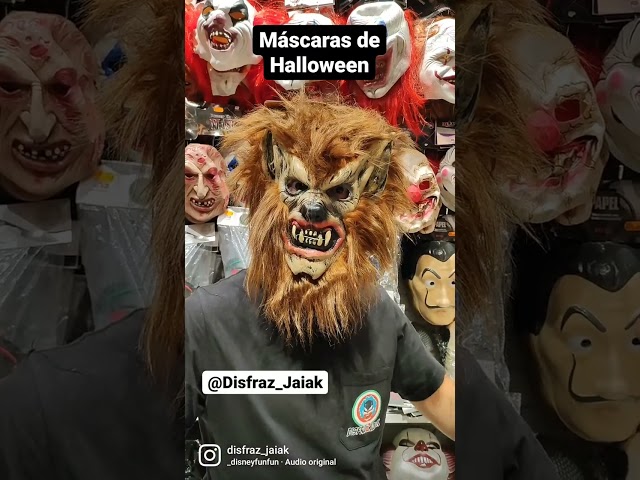 Vídeo relacionado con Swtgaah Máscara de pez divertida, máscara de cabeza de monstruo grito perfecta para Navidad y Halloween (Rosa)