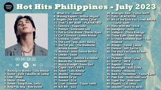 HOT HITS PHILIPPINES - JULY 2023 WRAP UPDATED SPOTIFY PLAYLIST