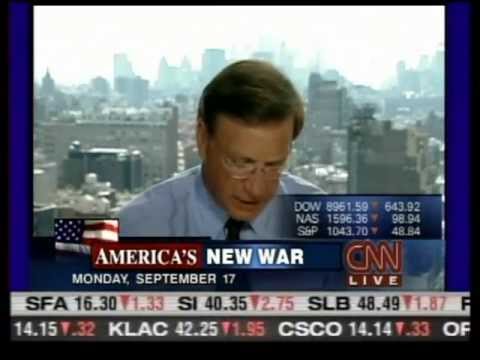 CNN 9/11 LIVE TV Coverage (9/17/01) 2:00 P.M - 2:15 P.M