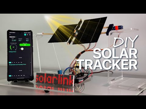SolarLink | ESP32 Sun Tracking Solar Panels Tutorial