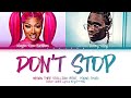 Megan Thee Stallion Young Thug Don T Stop Lyrics Tradução Color Coded Lyrics Eng PT BR