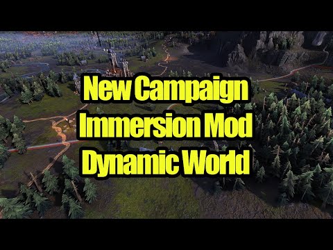 Awesome New Campaign Immersion Mod - Dynamic World - Total War Warhammer 3 - Mod Review