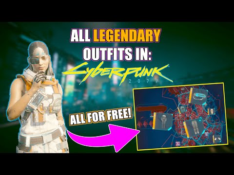 How to get ALL Legendary Clothing Sets for FREE! | Cyberpunk 2077