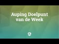 Auping Doelpunt van de Week – 25 en 26 september 2021 ?