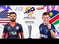 LIVE Live ICC Men S T20 World Cup 2026 USA VS NAM LIVE United States VS Namibia Match 26