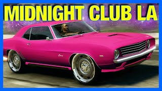 The PINK Slip Cars : Midnight Club LA  Let