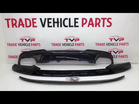 Fits BMW 5 Series F10 Body Kit Front Lip Splitter Rear Diffuser Spoiler video