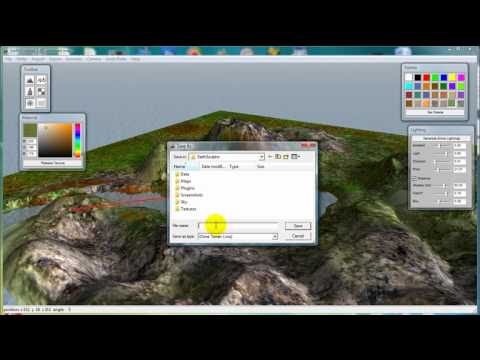 Earth Sculptor Tutorial - Export