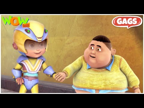 Funny scenes of Jintu Vir: The Robot Boy Part 6 - 30 Minutes of Fun - Live in IndiaWowKidz