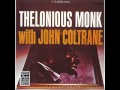 THELONIOUS MONK WITH JOHN COLTRANE - NUTTY (VINYL)