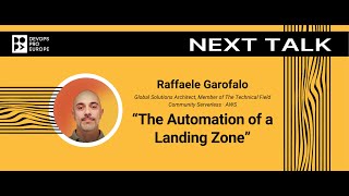 Raffaele Garofalo: The Automation of a Landing Zone